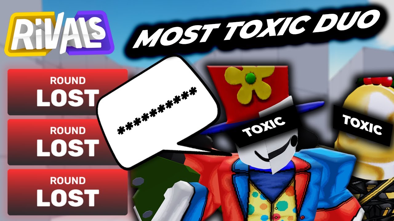 Toxic Rivals THE MOST TOXIC DUO! - (Rivals) - YouTube