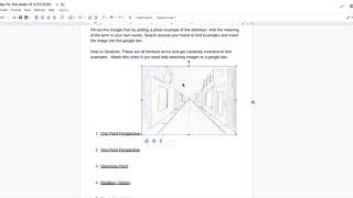 Inserting Images into a google doc