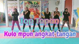 Top Topan Koplo ( Kulo Mpun Angkat Tangan) // Safira Inema // senam Kreasi // Choreo - wawa