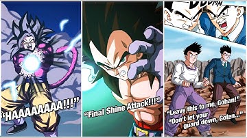 GLOBAL ACTIVE SKILL! SSJ GT GOKU, SSJ GT VEGETA, META RILLDO, GOTEN & GOHAN, GOTEN & TRUNKS SUPERS!
