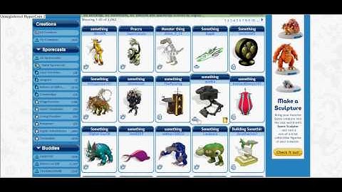 Spore, how to download things from the sporepedia