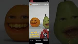 Subscribe To Annoying Orange Or Else The Tnt Will Explode On The Subscribe On