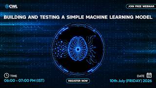 Building Your First Machine Learning Model: From Data to Prediction Live Webinar