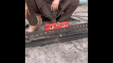 How To Rebuild a Broken in Two Pieces Front Axle with Amazing Technique