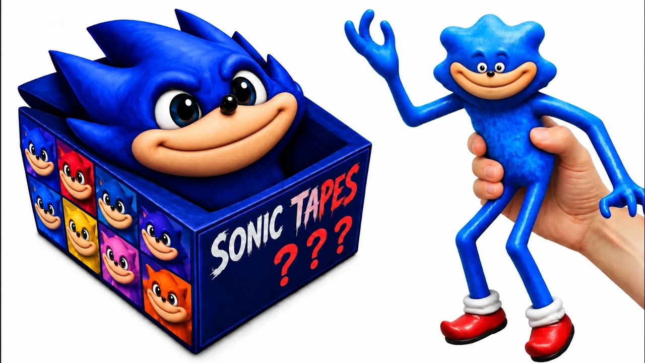 Opening The BIGGEST Shin Sonic MYSTERY BOX! (New Sonic Tapes Plushies and Minifigures)