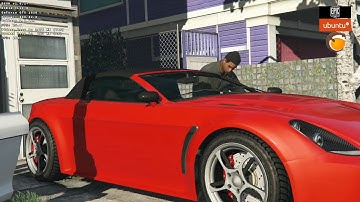 Lutris Epic Store Linux | GTA V free | GTX 1650 | Ubuntu 20.04 | Playable| 25 fps Gameplay Benchmark