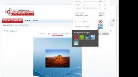 Live Rotator - Working w/Background Images | DotNetNuke Module | Mandeeps.com