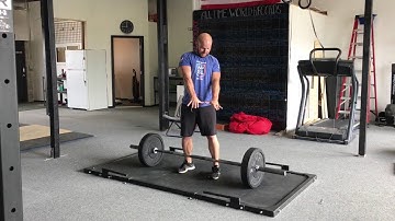 Barbell high-pull (upright row)