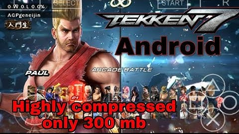 Tekken 7 Android || highly compressed 300mb only || by Man vs Gaming