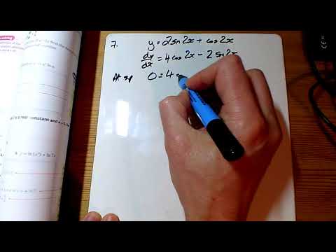 A Level Maths Year 2 Chapter 9 Ex9A Q7