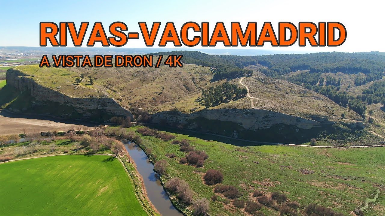 RIVAS  - VACIAMADRID -  A VISTA DE DRON / 4K
