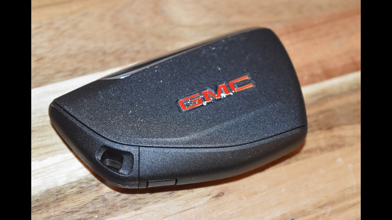 GMC Yukon Denali key fob battery replacement - EASY DIY - YouTube
