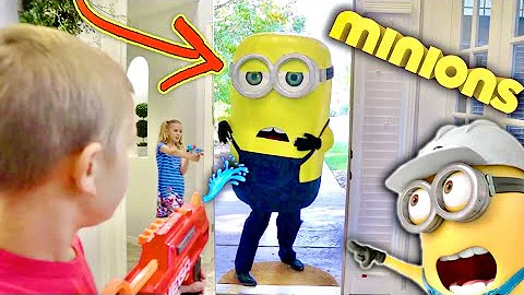 Minion Trouble SNUCK Into My HOUSE Mini Movie!