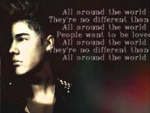 All Around The World Lyrics - Justin Bieber ft. Ludacris