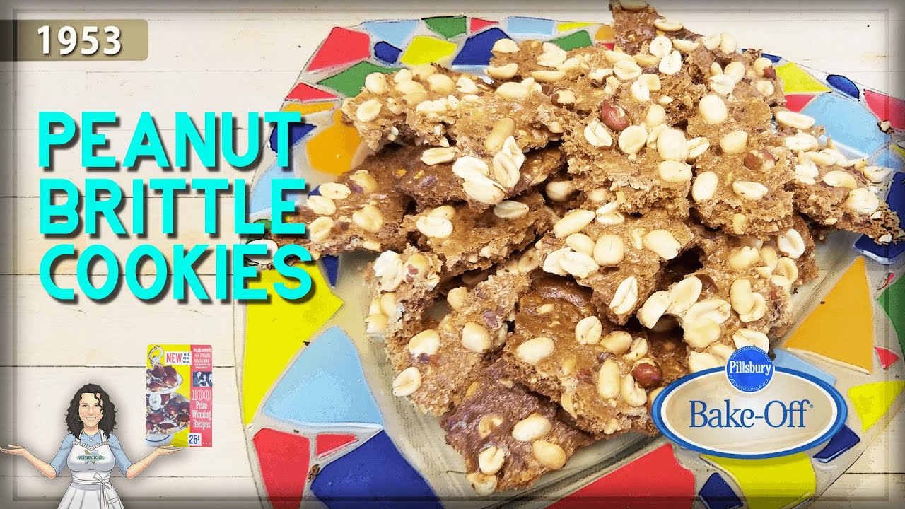 Peanut Brittle Cookies Pillsbury Bake Off Winner from 1953 YouTube