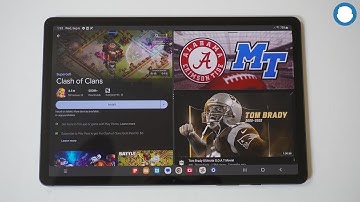 How To Use Split Screen On Samsung Galaxy Tab S9/ Tab S9+/ Tab S9 Ultra - Multitasking