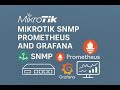 Mikrotik SNMP моніторинг за допомогою Prometheus та Grafana