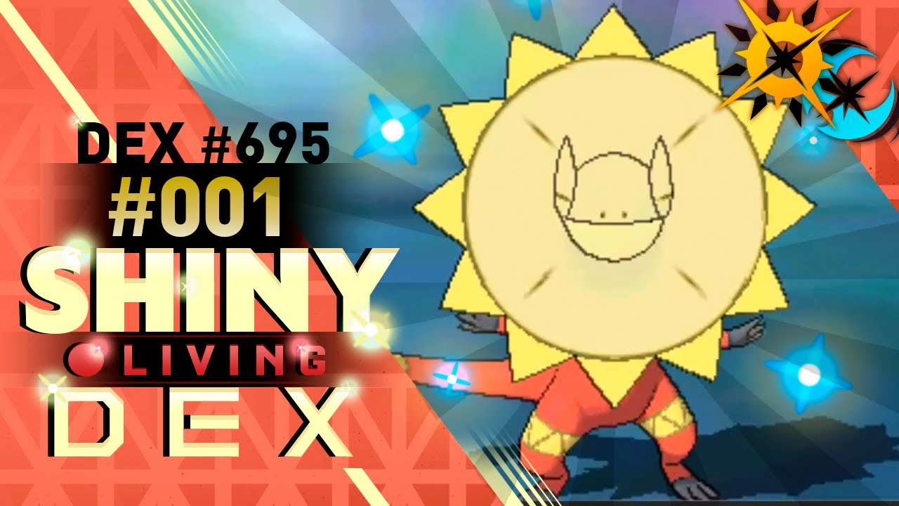 HYPED SHINY HELIOLISK REACTION!!  #695 SHINY Living Dex! | Ultra Sun & Moon Shiny #001