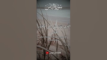 سورة الناس - محمد اللحيدان
