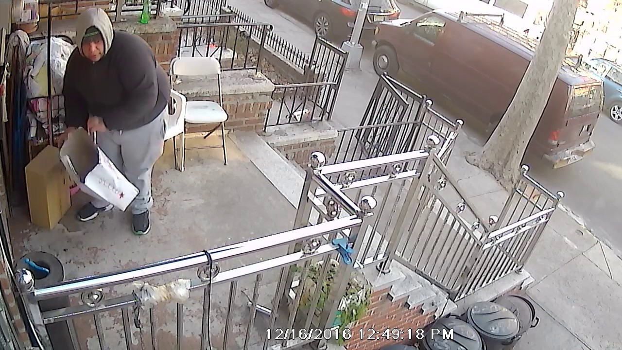 Package thief caught on camera - YouTube