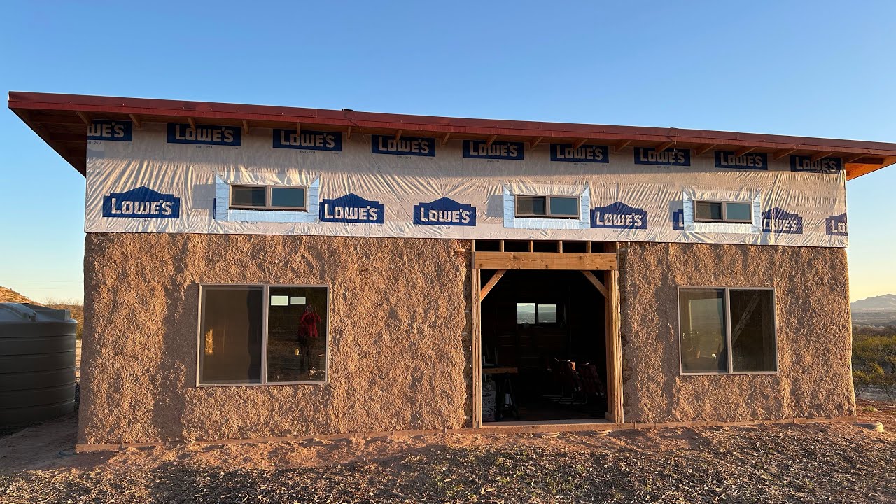 Update on Our Strawbale House YouTube