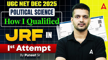 UGC NET कैसे Clear करें First Attempt में? | How I Qualified JRF in 1st Attempt By Puneet Sir