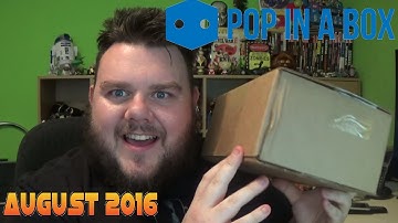 Pop In A Box Unboxing August 2016  Subscription Box Review (SuperSorrell)