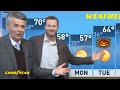 Goodyear and Dale Earnhardt Jr. Surprise WCNC’s Morning Forecast