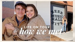 VLOG: Life on Tour, How we Met, Showing you Backstage of Venues +Sephora Haul!