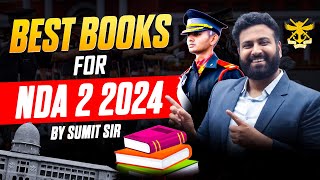 Top NDA Books 2024 🔥 Check Subject-wise Best Books for NDA Preparation- Learn With Sumit