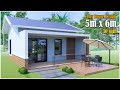 Tiny House Design | 5m x 6m Modern House