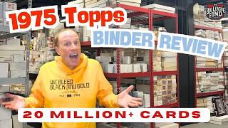 HELP ME Find Missing Cards in 1975 Topps Binder Set! | Exploring the 20 Million+ Card Collection