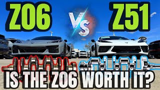 2025 Corvette Z06 VS Stingray Z51: Does The Z06 Advantages Justify The Premium???