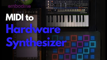 How to Play a Hardware Synthesizer on a MIDI MPE Controller (ERAE Touch)