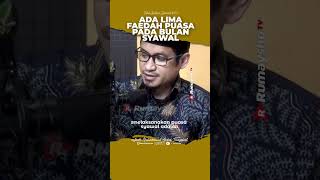 5 Faedah Puasa Syawal - Ustadz M Abduh Tuasikal