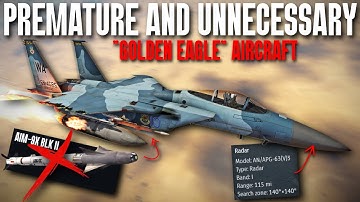 THIS aircraft is SO UNNECESSARY RIGHT NOW F-15C "Golden Eagle" WarThunder Spearhead update