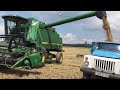 Жнива 2018 John Deere 9500 & КамАЗ, Газ 53