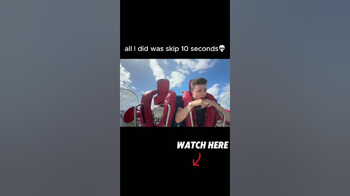 All i did was skip 10 seconds 😂