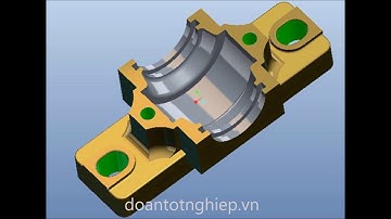 THIẾT KẾ QUY TRÌNH CÔNG NGHỆ  GIA CÔNG CHI TIẾT GỐI ĐỠ 2 NỮA CĐKT CAO THẮNG