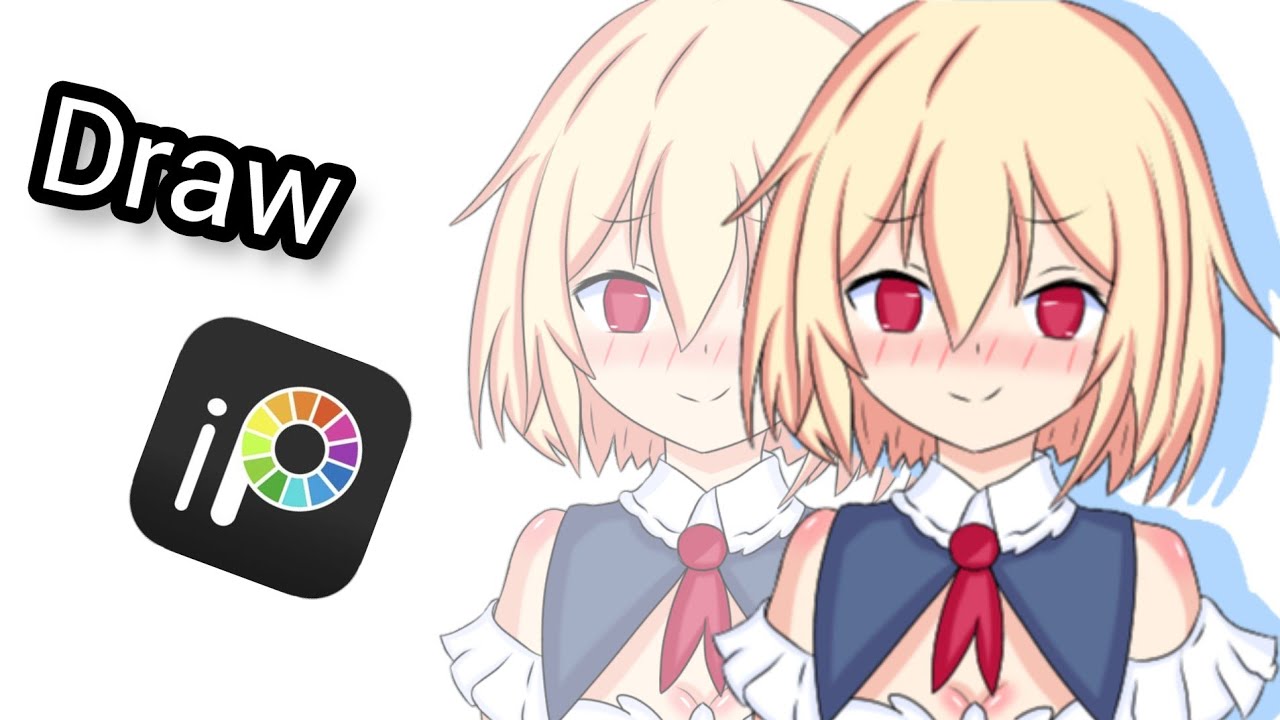 My Third Time Drawing in Ibis Paint X - Anime Girl - YouTube