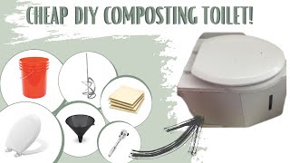 How to Make Best DIY Budget Composting Toilet: Skoolie Conversion, Van Conversion, or Off Grid Cabin