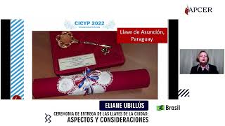 CEREMONIA DE ENTREGA DE LAS LLAVES DE LA CIUDAD: ASPECTOS Y CONSIDERACIONES - Eliane Ubillús