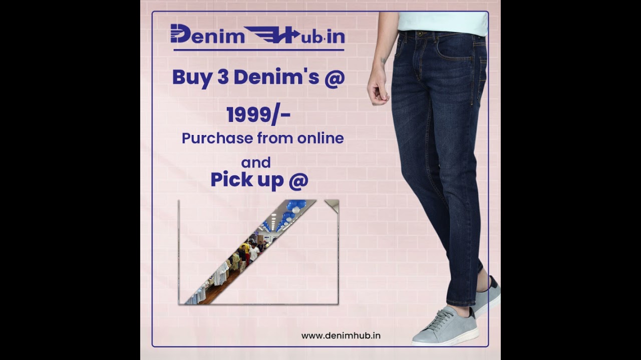 Denim Hub Website launching - YouTube