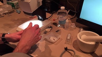 Mounting Crystals and Specimen Pin Assembly