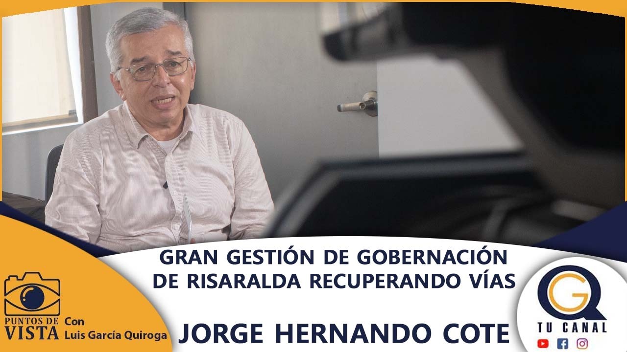 GRAN GESTIÓN DE GOBERNACIÓN DE RISARALDA RECUPERANDO VÍAS