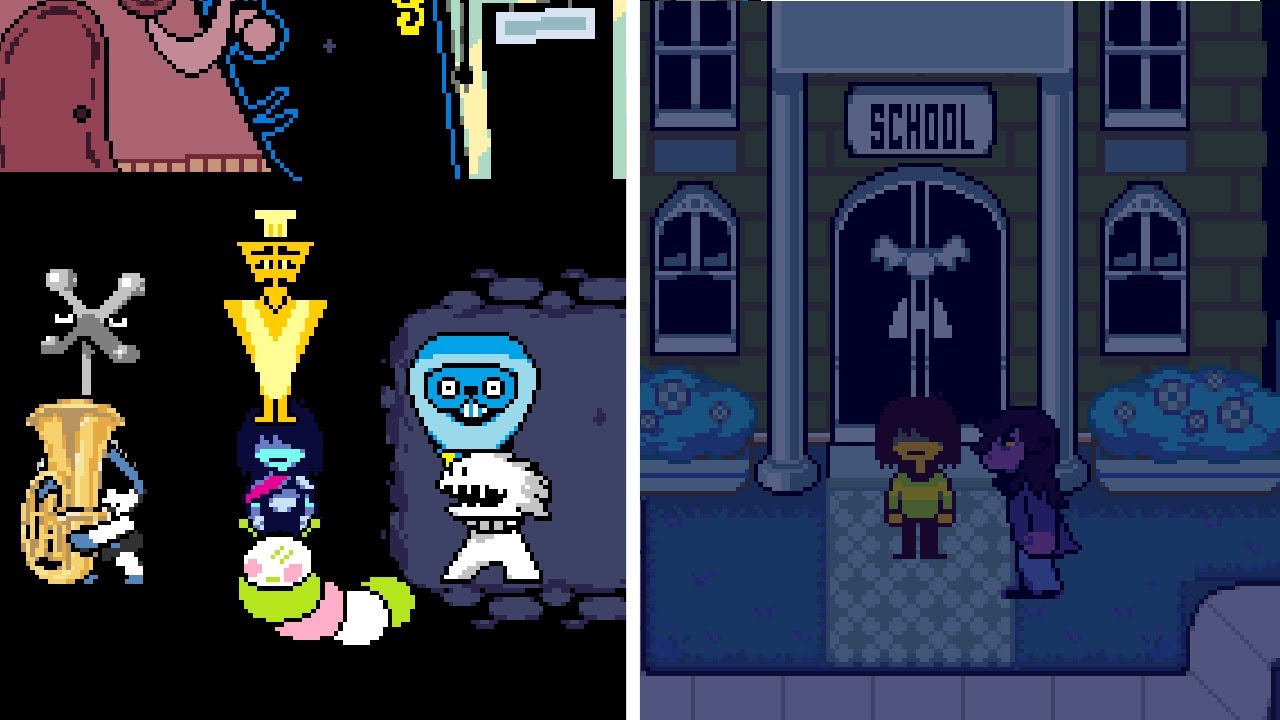 What If You Explore Castle Town After Chapter 4 Ends? (Deltarune)