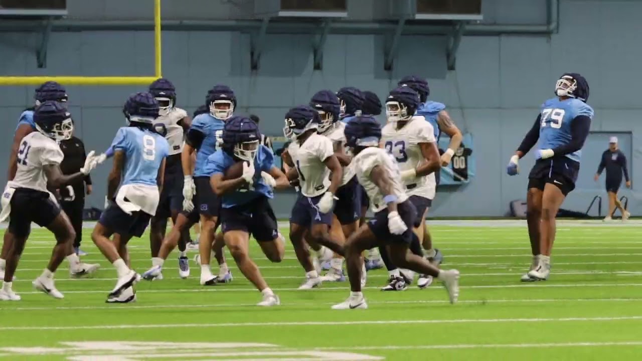 UNC Football Frosh RB Davion Gause Clip
