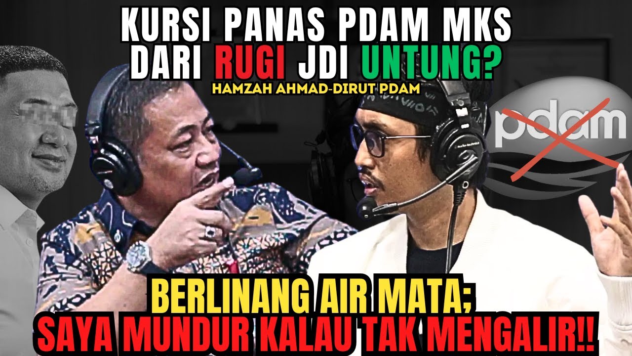 DEBAT PANAS‼️SAMPAI 😭😭 MELAWAN F1TN4H PDAM, DIRUT; Sy Mundur Jika Tak Mengalir⁉️Podcast Rijal 