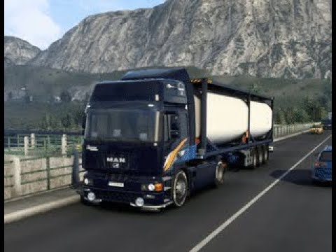 🚚ETS 2, cursa puternica cu MAN F2000🚚