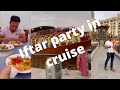 Iftar party // Al Hoot Floating Restaurant in Dubai- creek  //  Burj Khalifa view //  2022